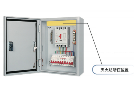 灭火贴片在配电箱的解决方案